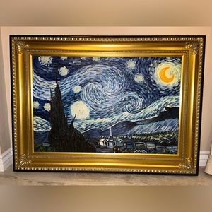 Van Gogh Starry Night Hand Painted Canvas Painting